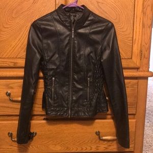 Leather jacket